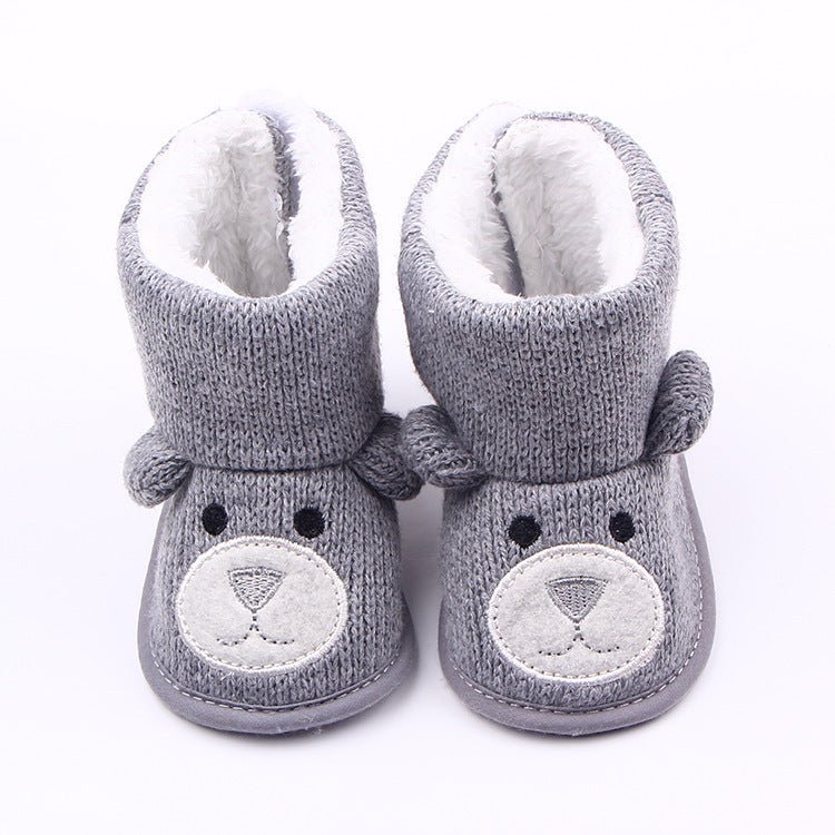 knit animal baby & toddler shoes/ boots - silverfoxgoods